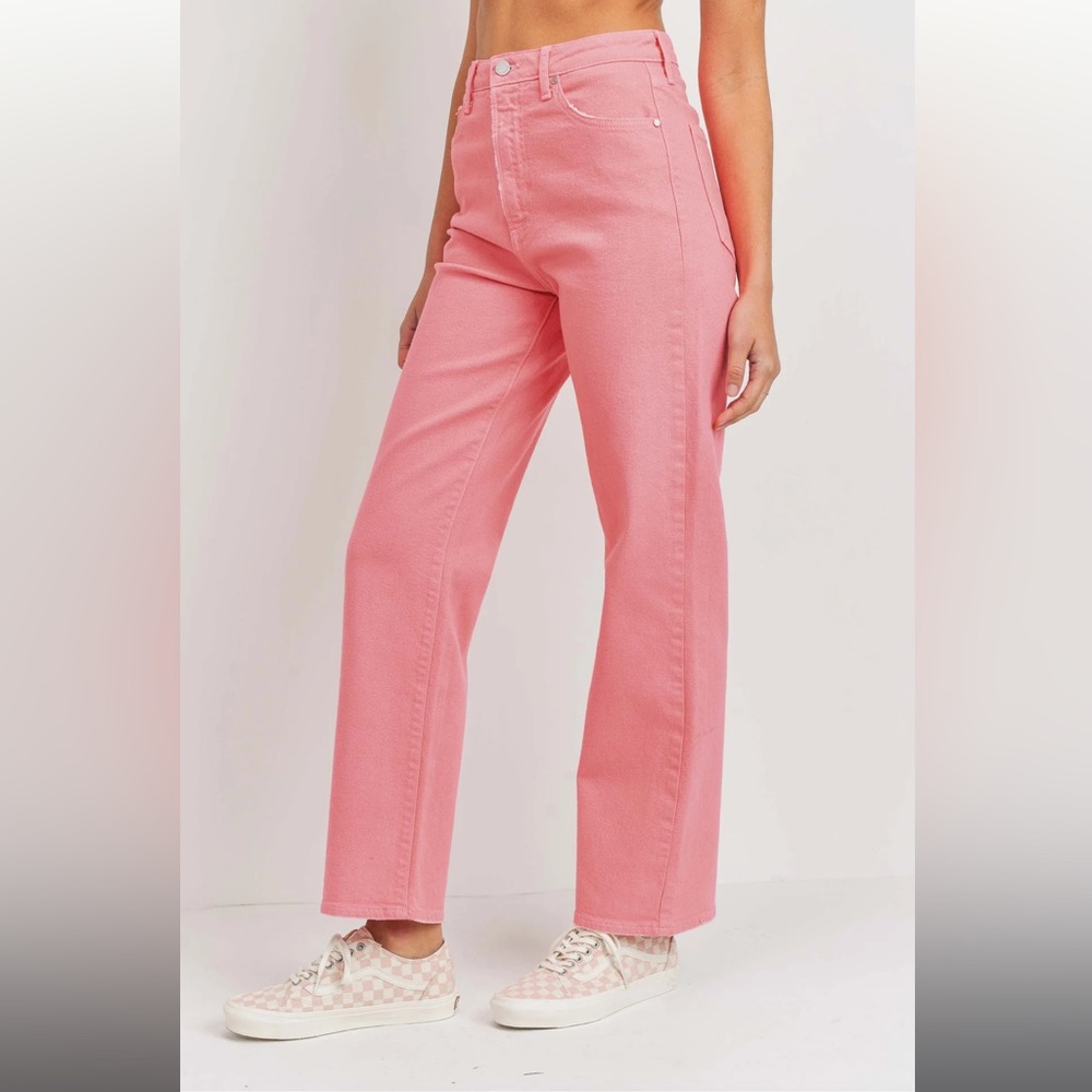 JUST BLACK  The Ultra High Dad Jean